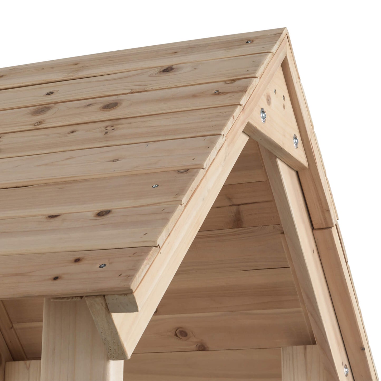 Wooden Tower With Swings & Slide