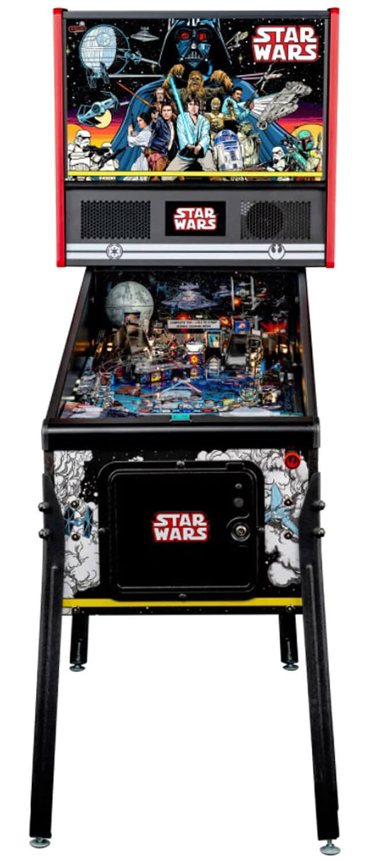 Stern Star Wars Comic Art Pinball Machine