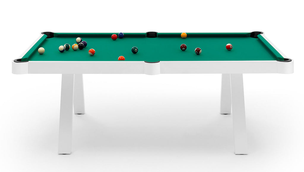 Wooden Pool & Dining Table Combo