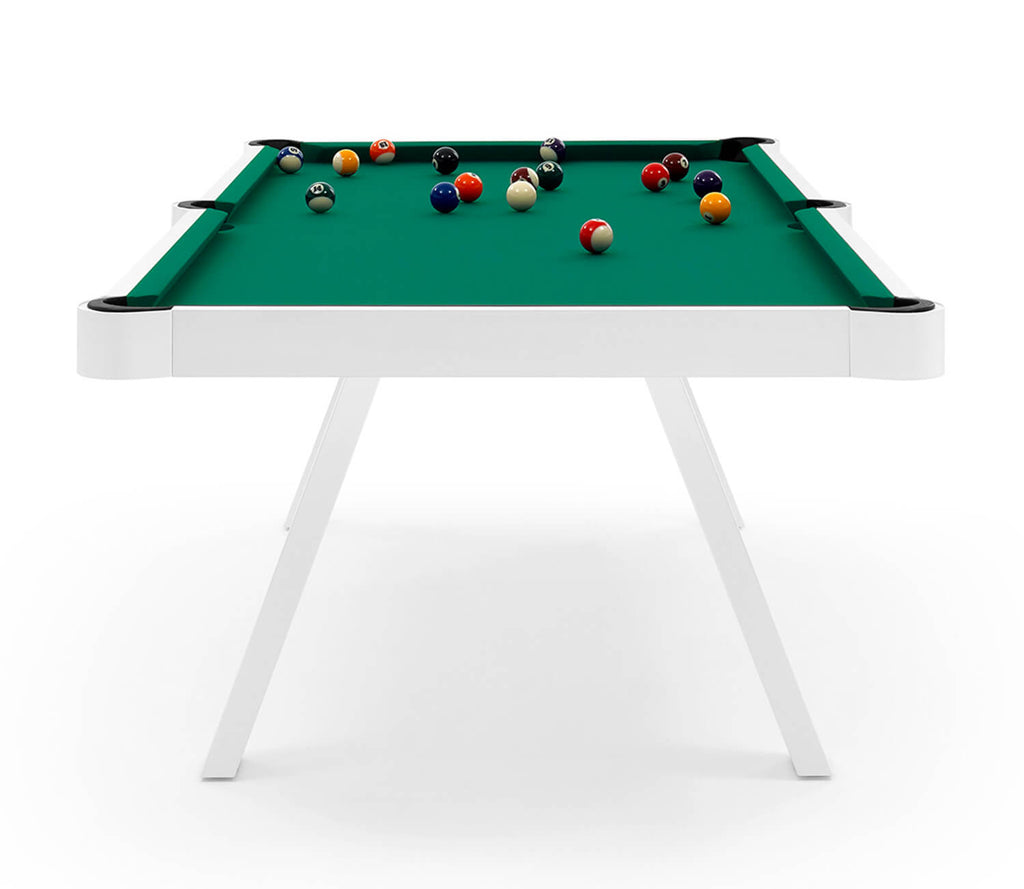 Wooden Pool & Dining Table Combo