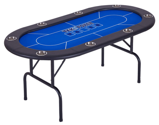 Tekscore Pro Folding Leg 6ft Poker Table