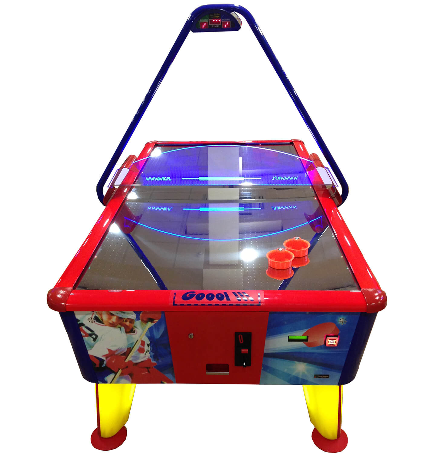 Reconditioned WIK Gold 8ft Commercial Air Hockey Table