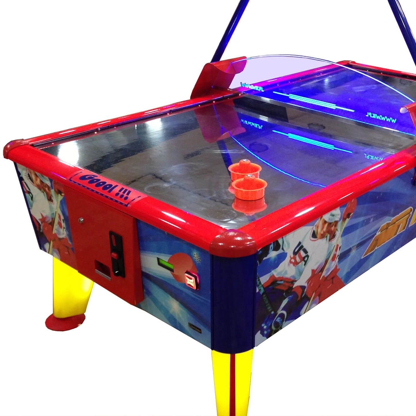 Reconditioned WIK Gold 8ft Commercial Air Hockey Table