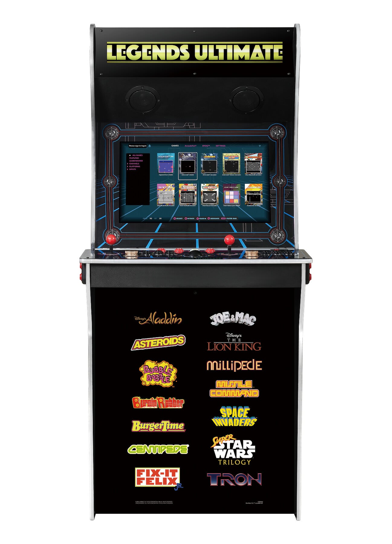 AtGames Legends Ultimate 300 Multi Game Arcade Machine