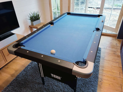 Takscore Folding Leg Pool Table & Table Tennis Top