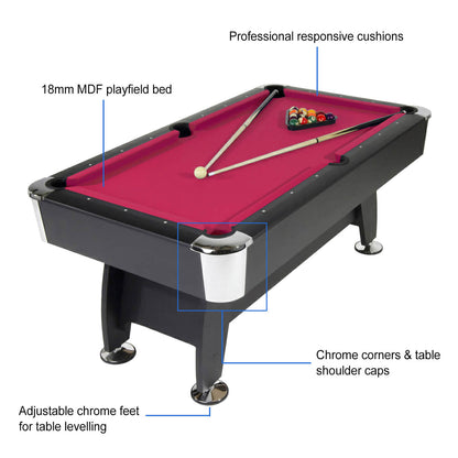 Strikeworth Pro American 6ft Pool Table