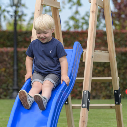 Ava Wooden Tower With Swings & Slide By Swing King