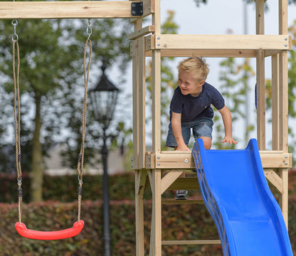 Noa Wooden Tower With Swings & Slide By Swing King