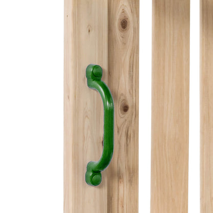 Small Wooden Climbing Frame Tower (W/ Slide)