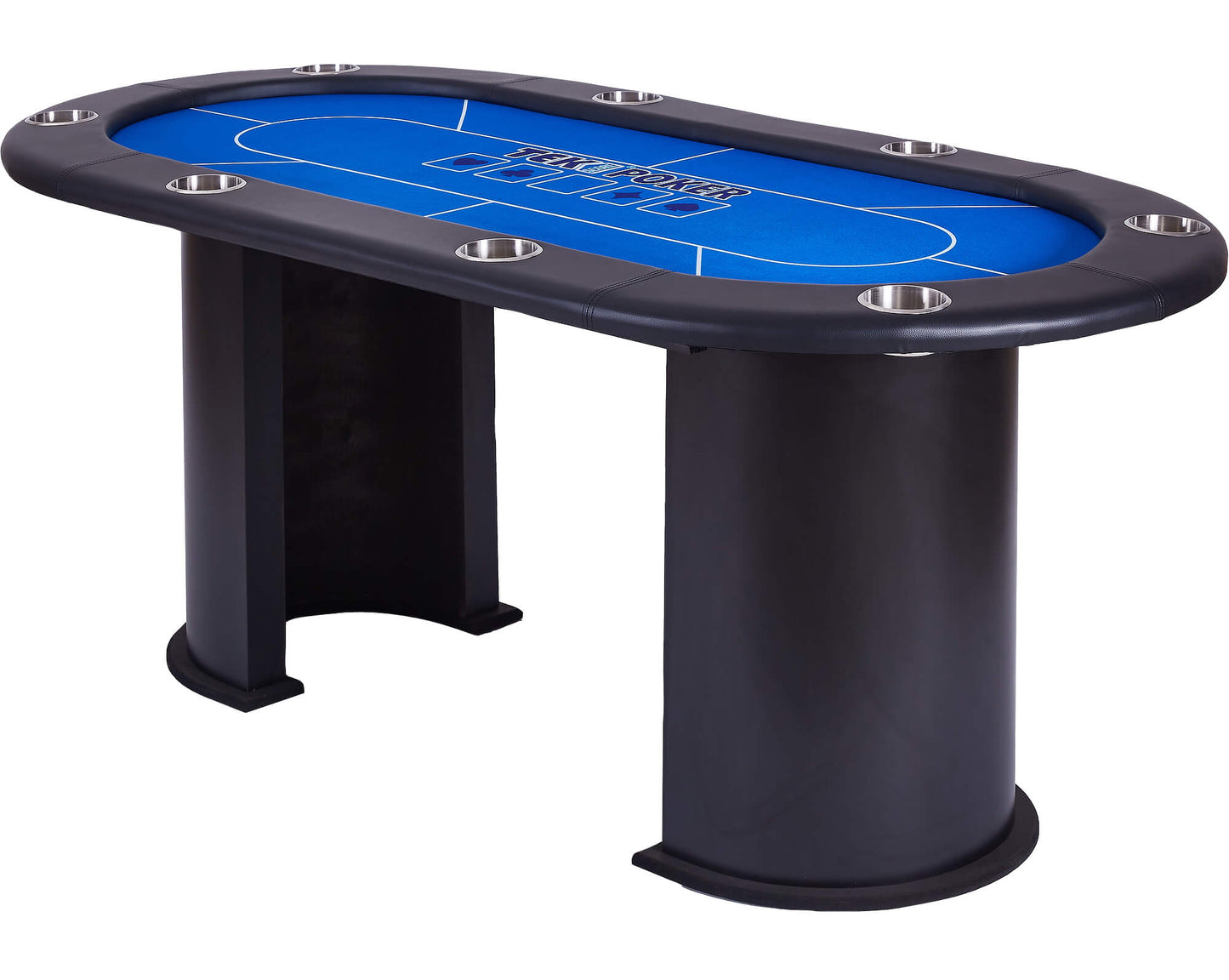 Tekscore Pro Curved Leg 6ft Poker Table