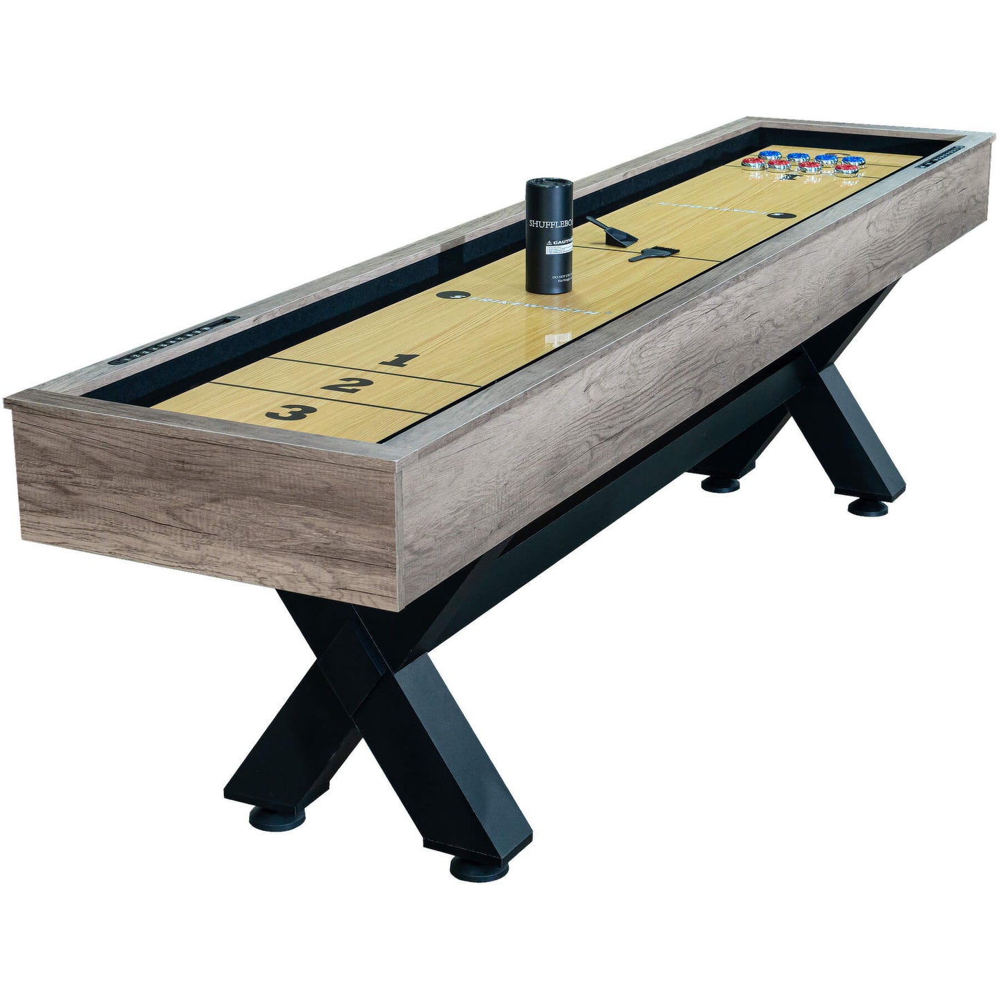 Strikeworth X-Glide 9ft Home Shuffleboard Table