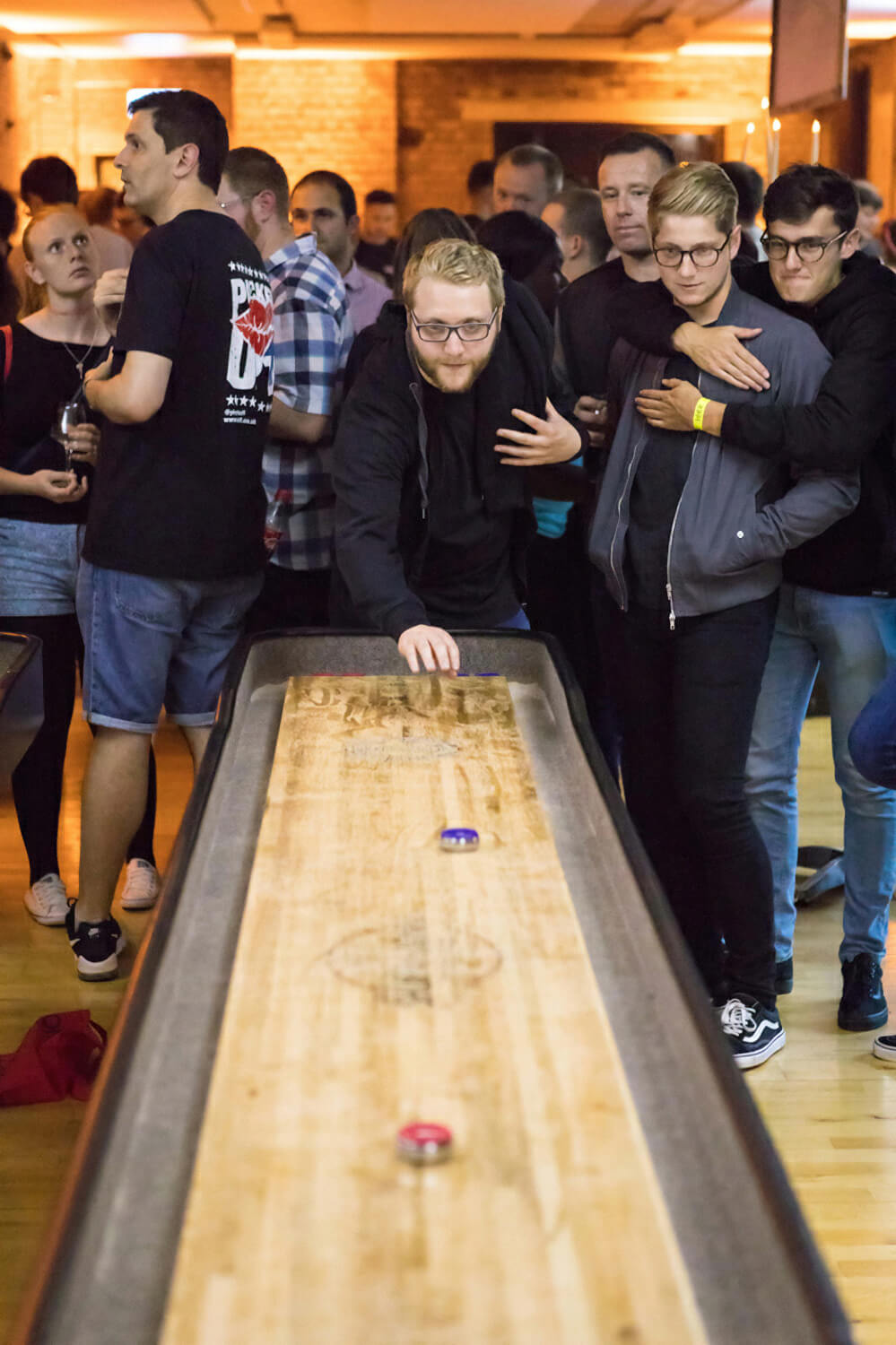 Champion Gentry Shuffleboard Table