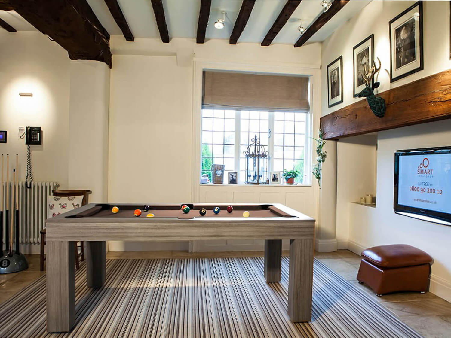 Full Size Pool Table (Dining Table)