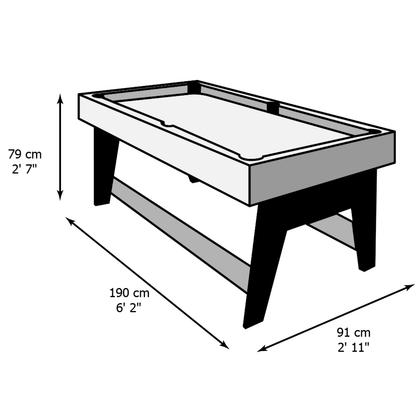 Strikeworth 6 foot Multi Games Table